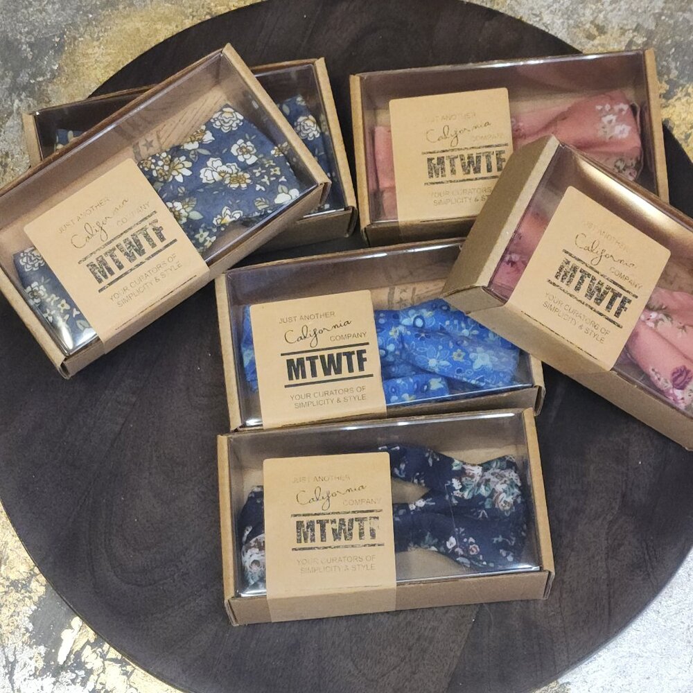 Floral Bowties Brand New
